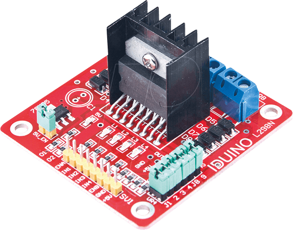 DEBO DRV3 L298N - Entwicklerboards - Motorsteuerung, Dual H-Bridge, L298N