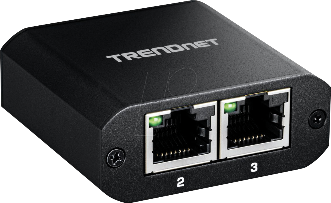 TRN TEG-102S - Gigabit Splitter, PoE+