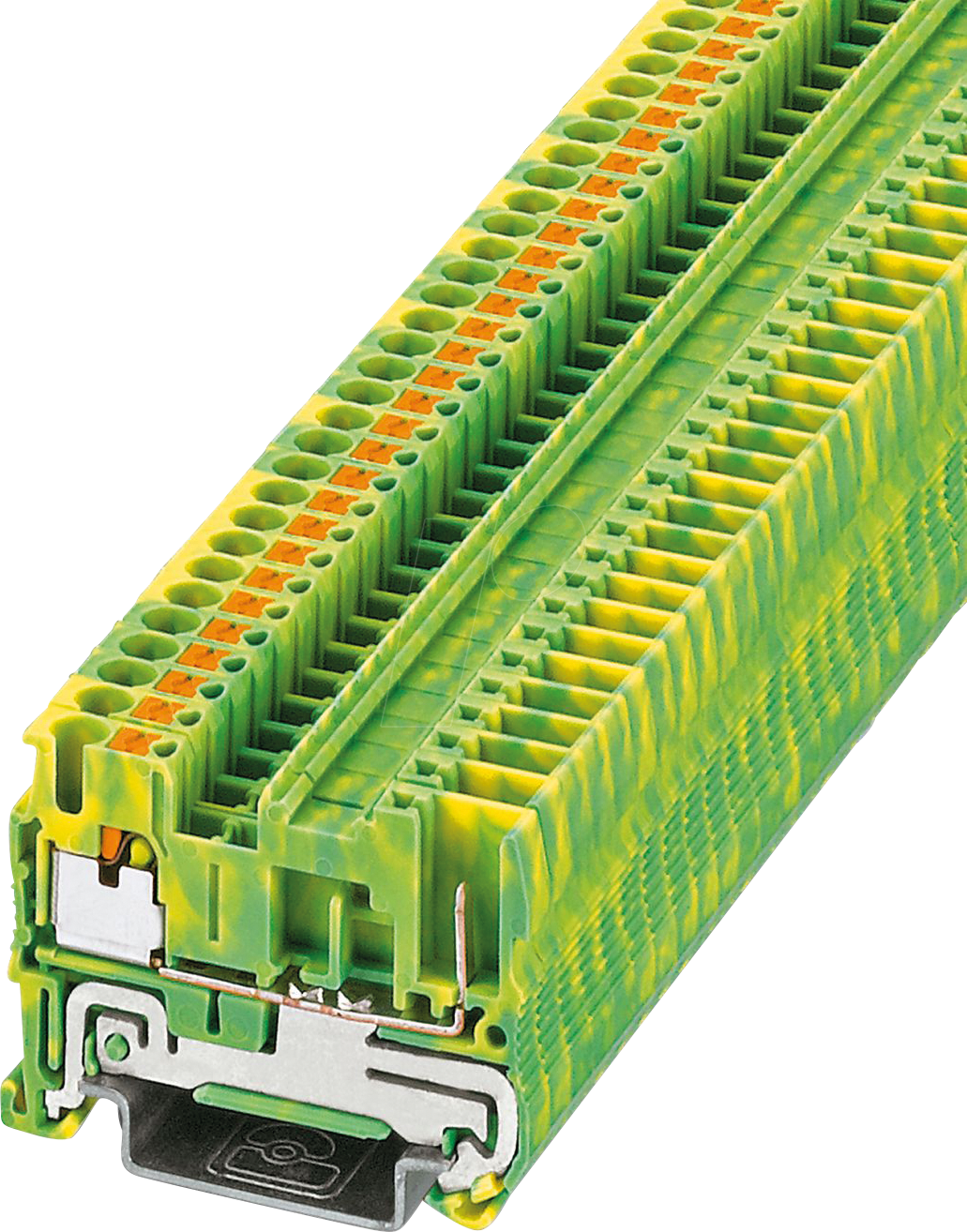 PT 2,5 1P GG - PT 2,5/1P-PE - Schutzleiter-Reihenklemme