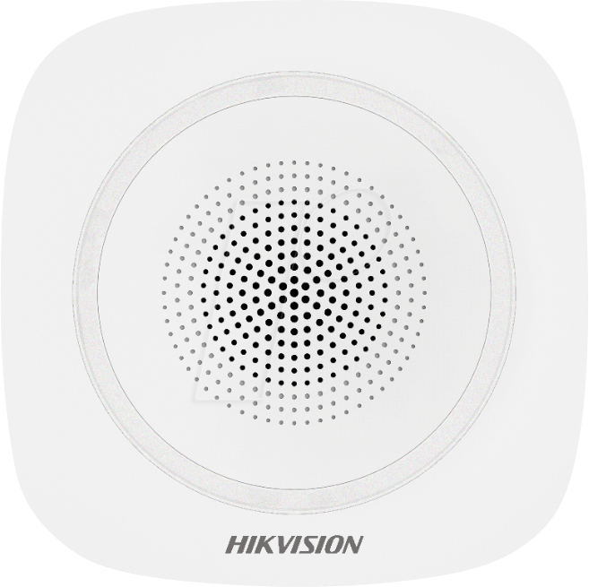 DS-PS1-I-WE-R - Kabellose Innensirene, rot