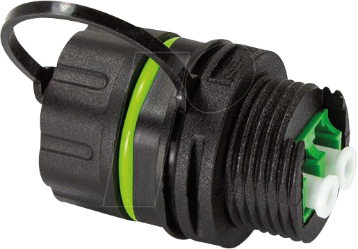 LOGILINK FA05LC1 - Outdoor LC-Duplex Steckverbinder, Schutzkappe