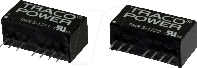 Thumbnail - TMR 3-0522 - DC/DC-Wandler TMR-3, 3 W, 12 V, 125 mA, SIL-8