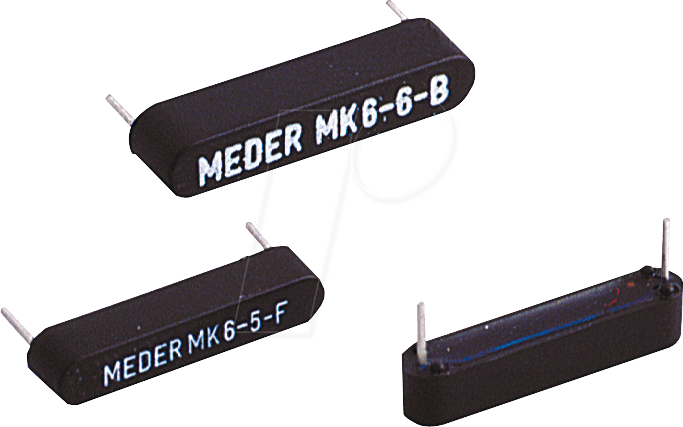 MK 68H - Reed-Sensor, 1 x UM, I=0,25A, RM 20,2mm