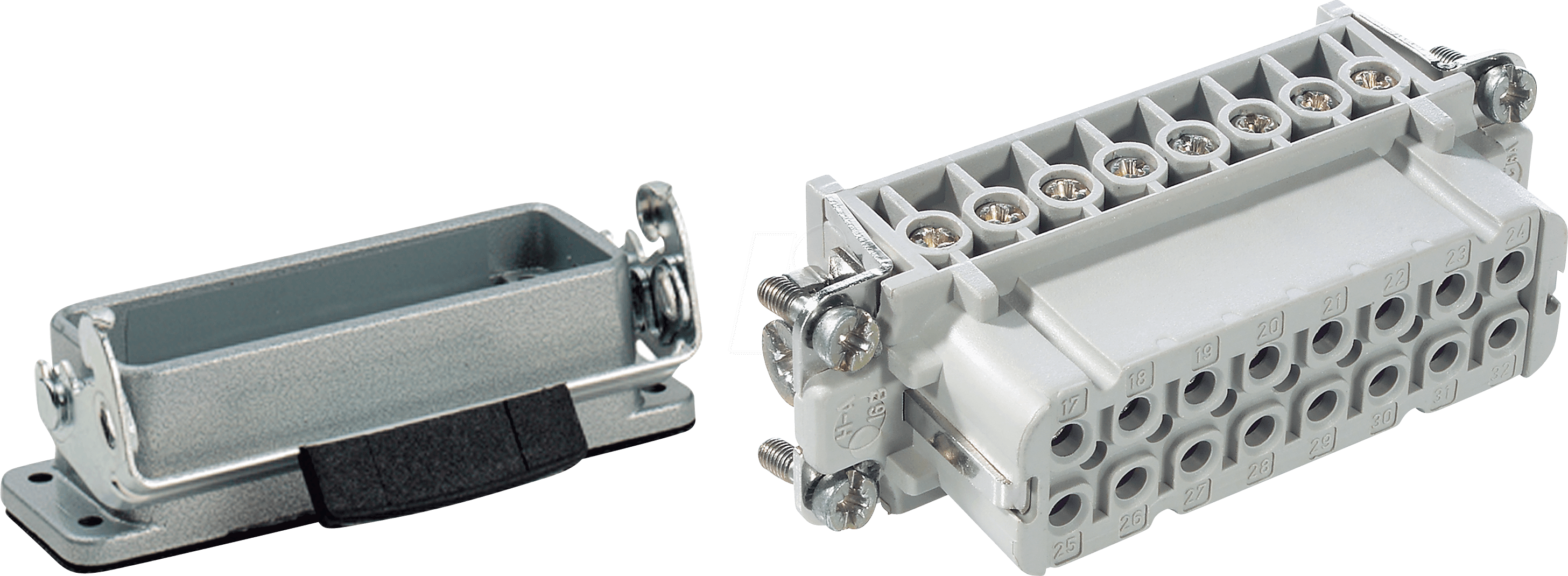 HA 16 B AG - EPIC® H-A 16 - 16+PE - Buchse, AG