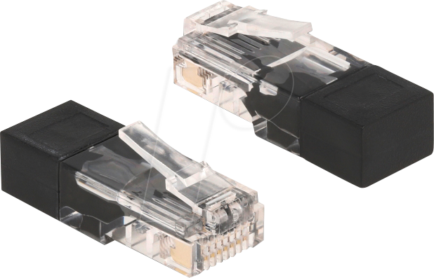 Thumbnail - DELOCK 66807 - RJ45 Stecker mit Abschlusswiderstand