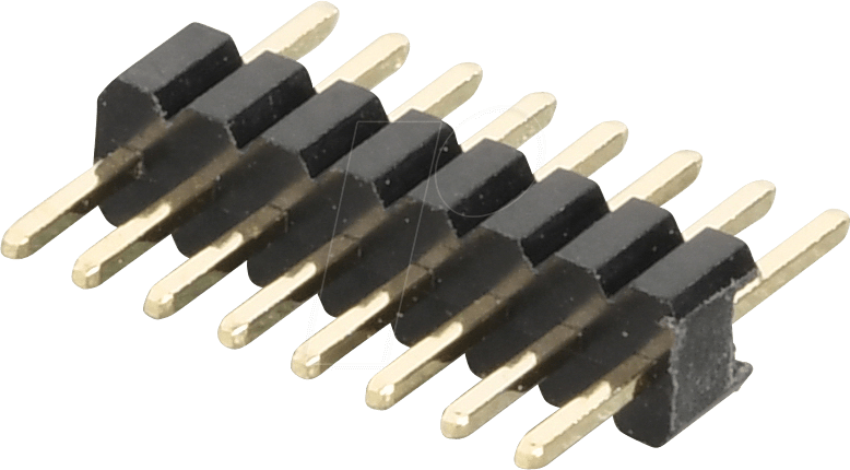 BKL 10120624 - Stiftleiste 1,27mm 1x8 gerade