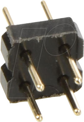W+P 952-094-2 - Stiftleiste RM 2,54mm, gerade, 2-reihig, 4-polig