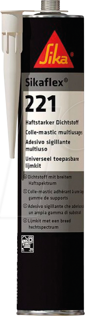 Thumbnail - SIKA FLEX 221 SW - Dichtstoff Sikaflex-221, schwarz, Kartusche, 300 ml