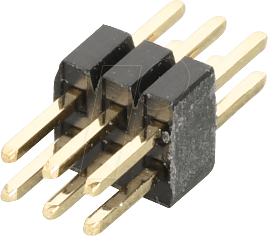 BKL 10120630 - Stiftleiste 1,27mm 2x3 gerade