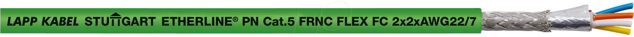 Thumbnail - LAPP 2170886 - ETHERLINE PN Cat.5 Y FLEX FC 100 m