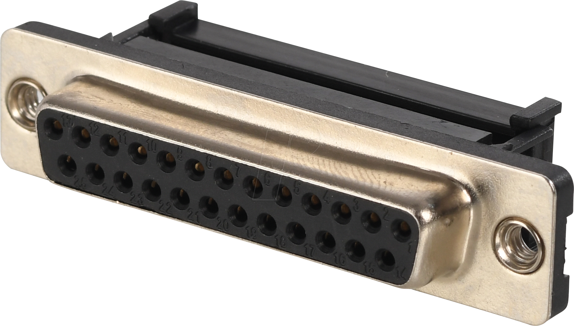 W+P 114-25-2-1-0 - D-SUB Buchse, 25-polig, für IDC-Flachbandkabel