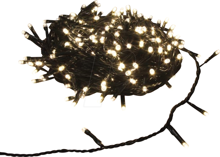 SP-2030024VUW - LED-Lichterkette, 20 m, 300 LEDs, warmweiß, 230 V