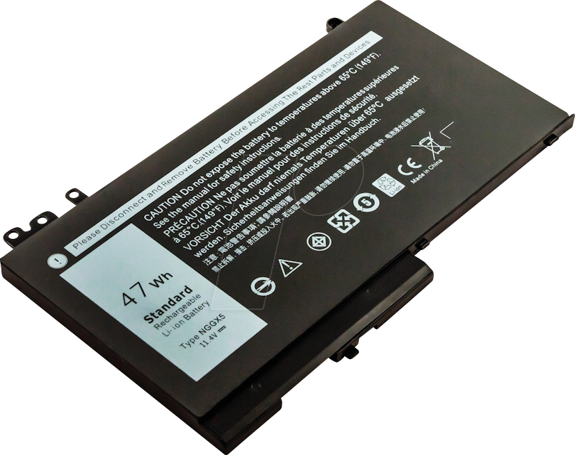 AKKU 54080 - Notebook-Akku für Dell, Li-Po, 4120 mAh