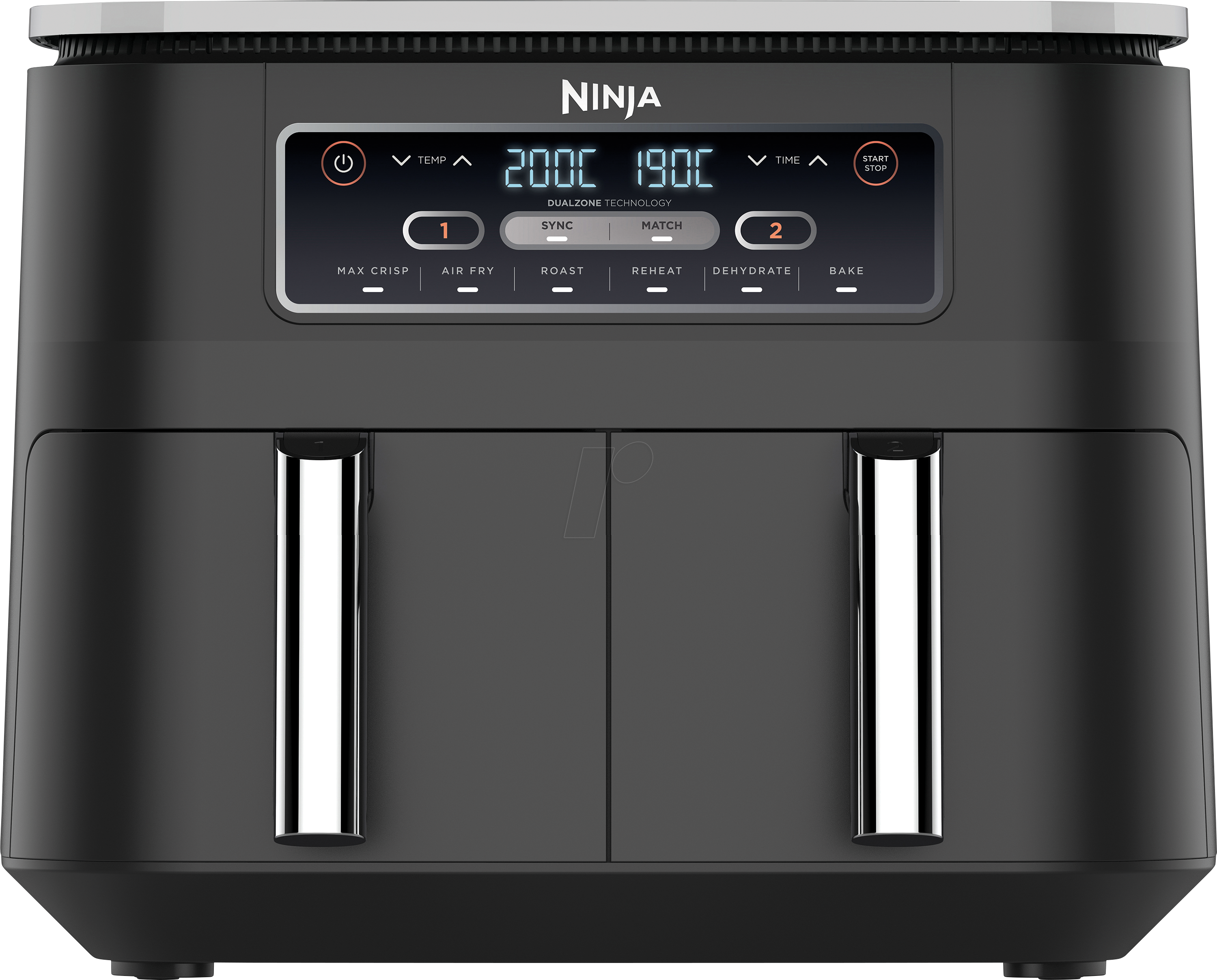 SN NINJA 39561 - Ninja Foodi Dual Zone Heißluftfritteuse AF300EU