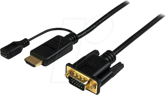 Thumbnail - ST HD2VGAMM6 - HDMI Adapter, HDMI Stecker auf VGA Stecker