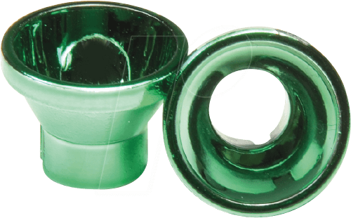 REFL METALL GN - LED-Reflektor, 5 mm, metallisiert, grün