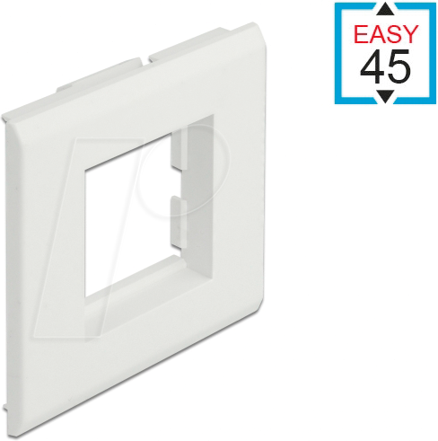 DELOCK 81315 - Easy 45 Modulträger für Geräteeinbaukanal 85 x 80 mm
