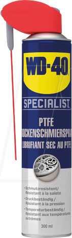 Thumbnail - WD 40 491039 - WD-40 SPECIALIST, PTFE Trockenschmierspray, 300 ml