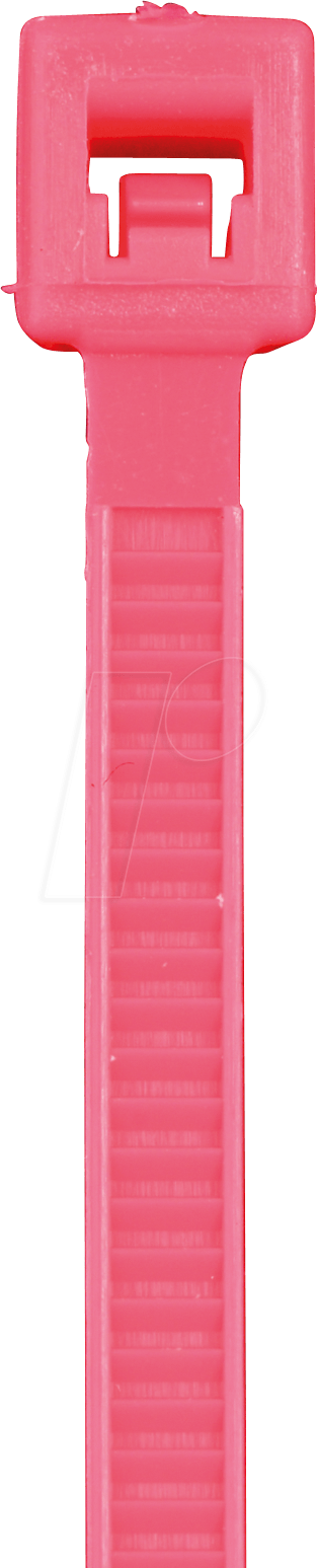 KAB 361 PK - Kabelbinder, standard, 361 mm, pink, 100er-Pack