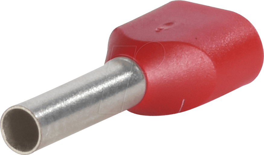 VT AEHT 1,0-100 - 100er Pack Twin-Aderendhülsen 1,0mm²