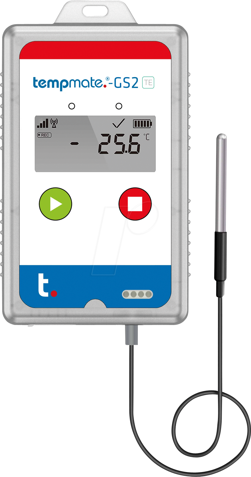 TEMPMATE G2E - Einweg-Datenlogger, TEMPMATE.®-G2E, IP65
