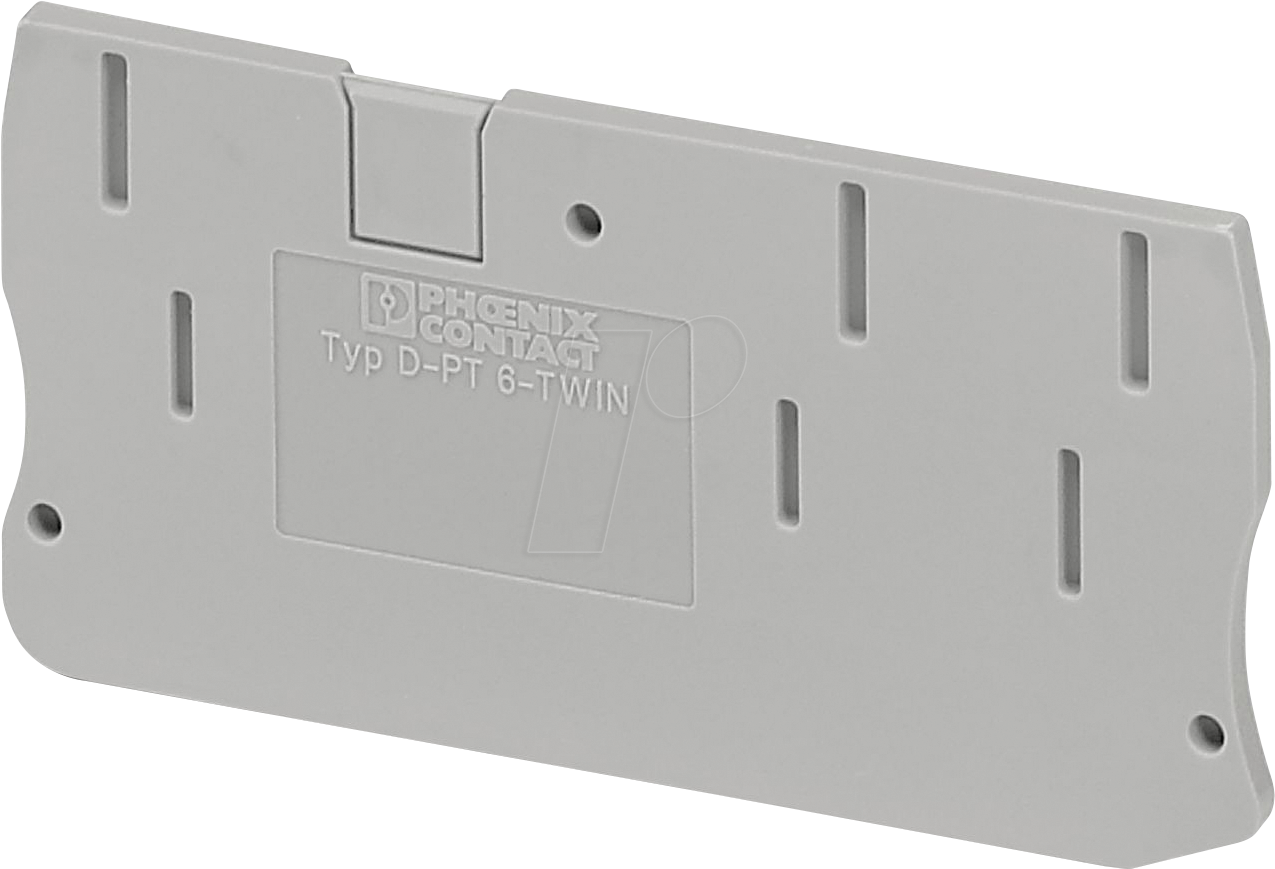 D-PT 6-TWIN - Abschlussdeckel D-PT 6-TWIN