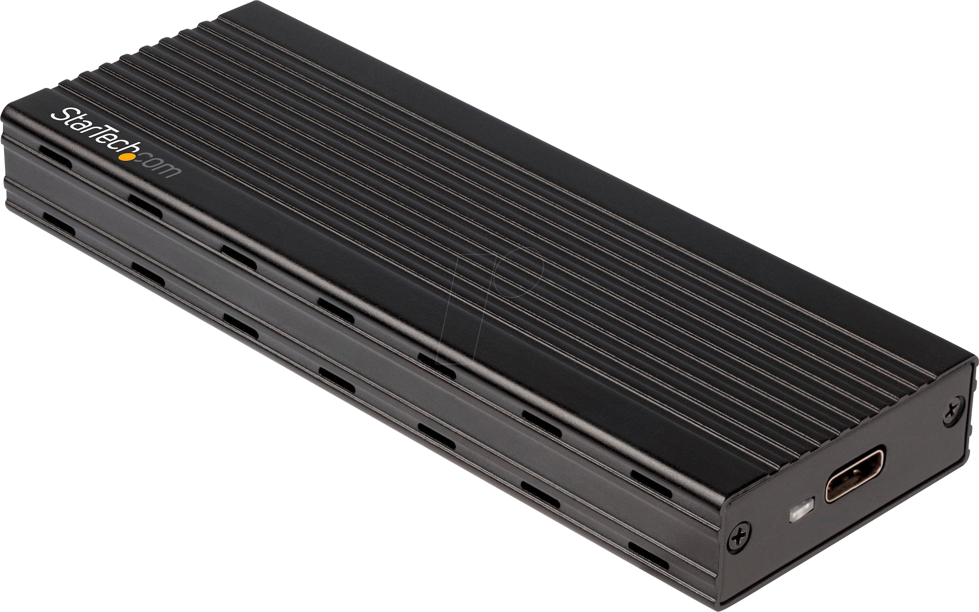 ST M2E1BMU31C - Externes M.2 NVMe SSD Gehäuse, USB 3.1, Aluminium