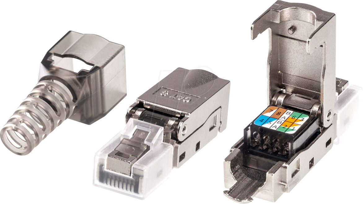 ATEN 2A-245G - RJ45-Modularstecker, Cat.6a, 10 Stück