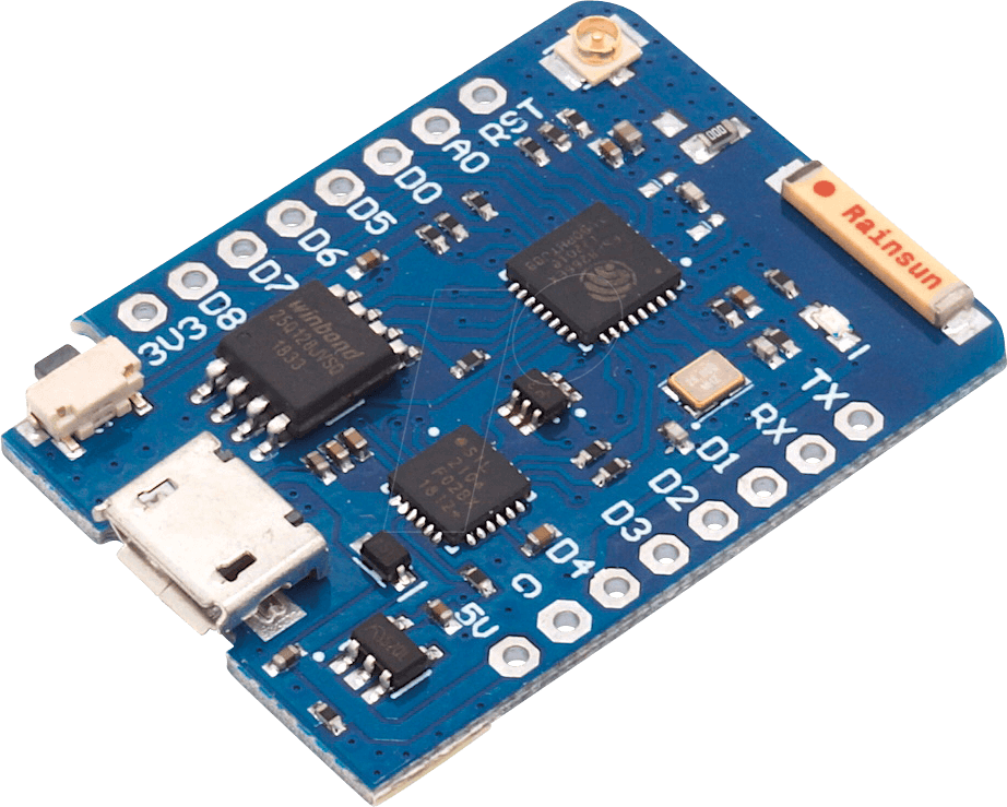 D1 MINI-PRO - D1 Mini Pro - kompatibles ESP8266 Board, CP2104