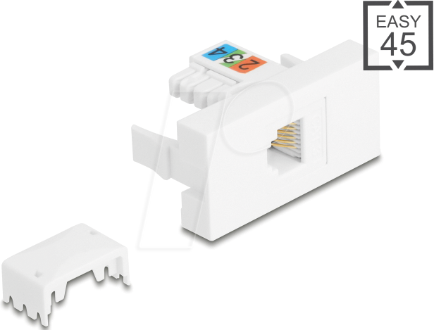 DELOCK 90897 - Easy 45 RJ12 Buchse > LSA UTP
