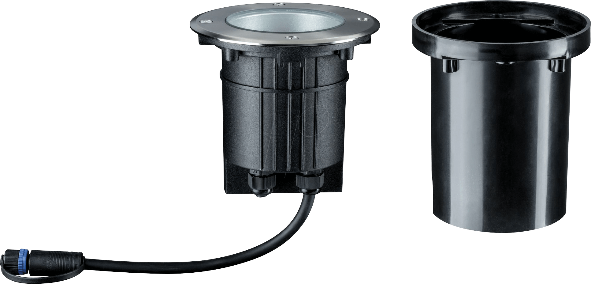 PLM 93907 - Plug&Shine Bodeneinbauleuchte IP67, 3000K, 20° 6 W, ,