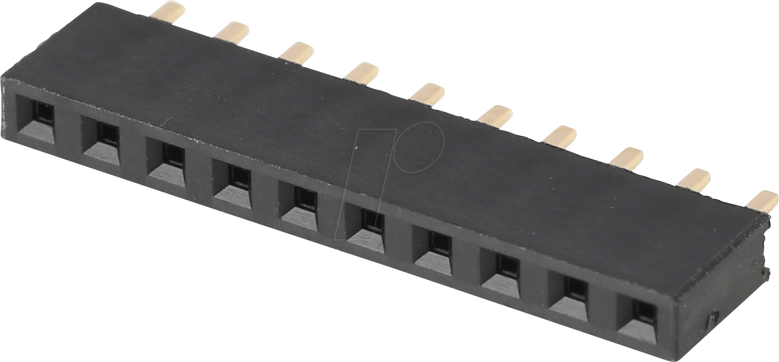 BKL 10120950 - Buchsenleiste 2,54mm 1x10 gerade