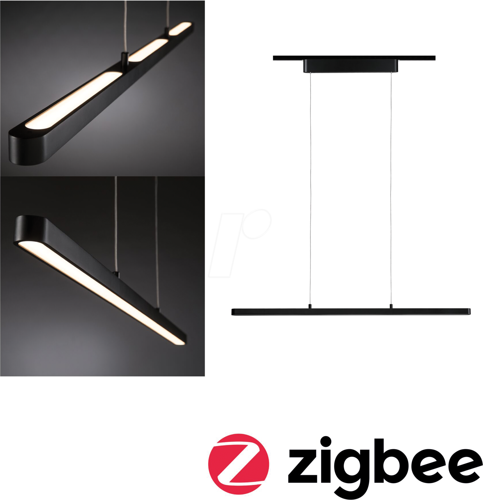 Thumbnail - PLM 95579 - URail LED Pendel Lento, Zigbee, 3x1800 lm, 3x13,5 W, Tunable Whi