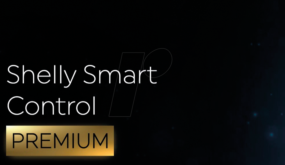 SHELLY PREMIUM - 12 Monate Shelly Smart Control Premium