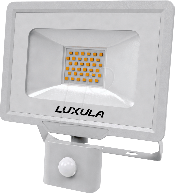 LX-400226 - LED-Fluter, 30 W, 4000 K , 3000 lm, weiß, IP65, ... , Sensor