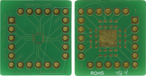 RE 935-07E - Multiadapter LGA16 P=0,50 mm RM 2,54 mm