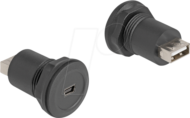 DELOCK 66742 - Adapter USB 2.0 A Buchse > Mini B Buchse, Einbau