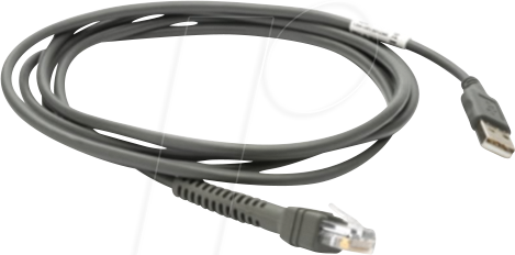 Thumbnail - ZEBRA S15ZAR - Barcodescanner, Kabel, USB, gerade, 4,5 m