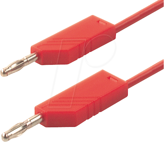 MLN SIL 200 1 RT - Silikon-Messleitung, 1,5 mm², 2,0 m, rot