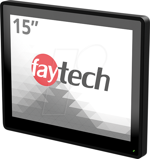 FT15TMCAP - 38,1 cm Touch-Monitor, kapazitiv, IP65