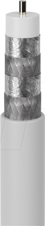 GOOBAY 49761 - Koaxialkabel, Ø 7,2 mm,120 dB, 20 m
