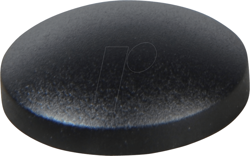 KAPPE 1ZC09 - Kappe für Mittelkreis, rund, sw