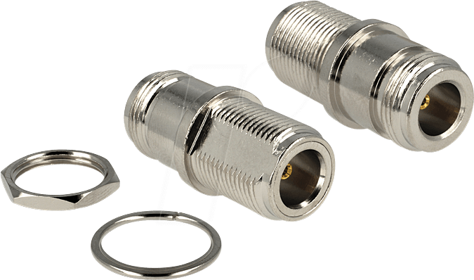 DELOCK 88803 - Adapter, N Buchse, N Einbaubuchse