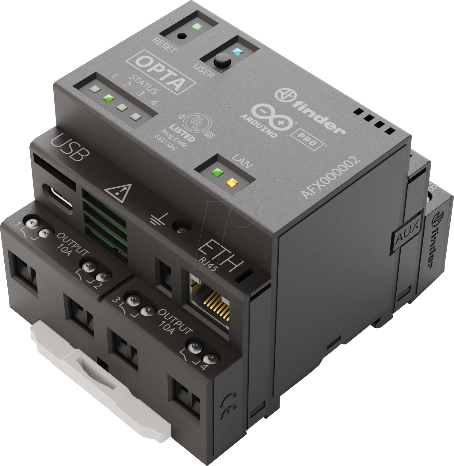 ARD OPTA WIFI - Arduino OPTA Advanced, WiFi, Ethernet, USB-C, RS485, BLE