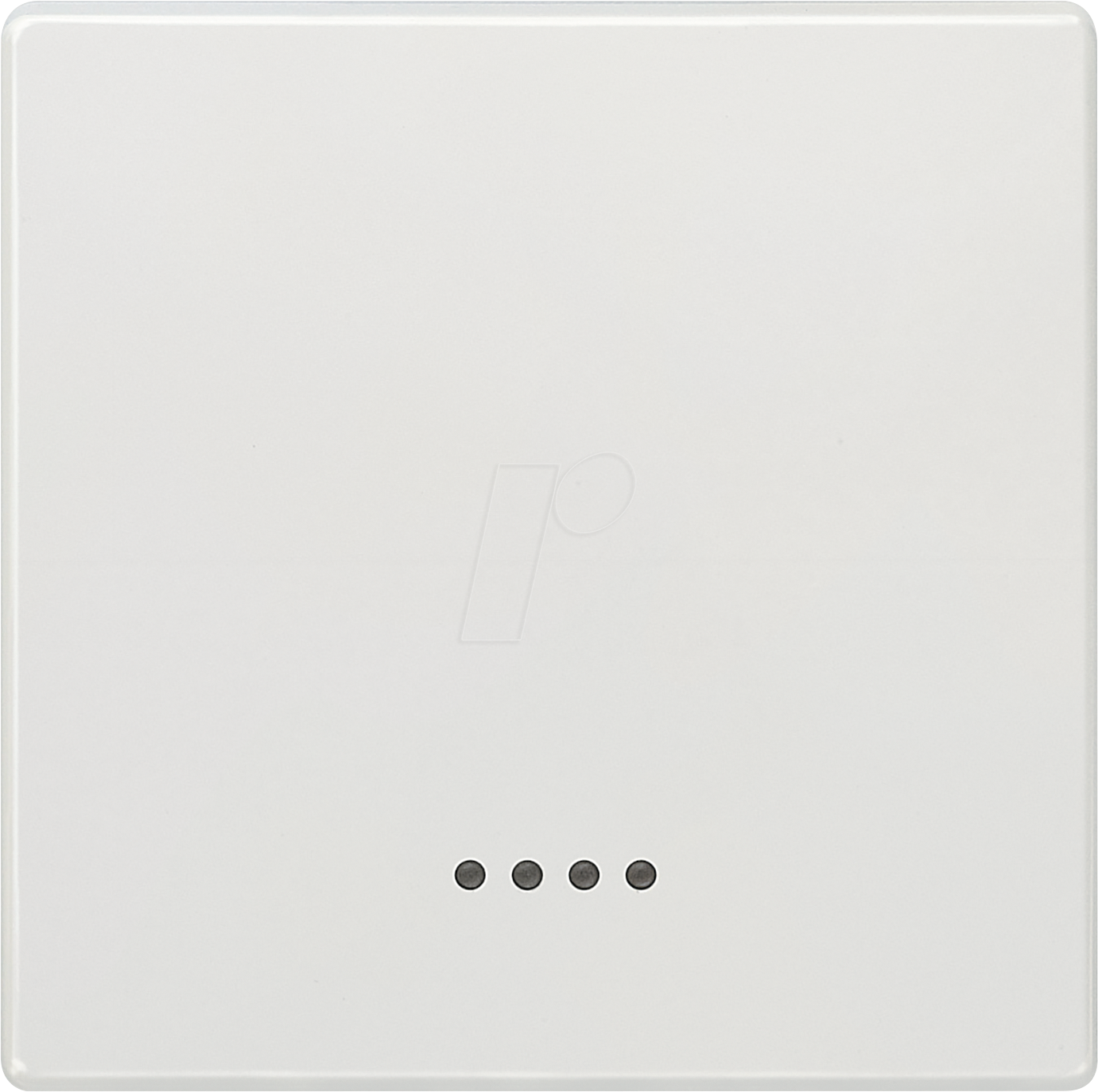 SIE 5TG7140 - DELTA style, titanweiß Wippe mit Fenster, 68x 68mm