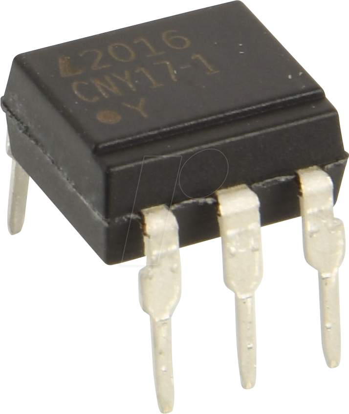 CNY 17-1 LIT - Optokoppler, 5 kV, 70 V, 60 mA, 40-80%, DIP-6