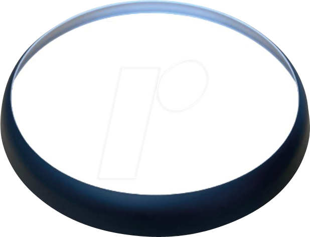 ELED 30026B - Einbauring für EnovaLite Outdoor-Deckenleuchte, schwarz