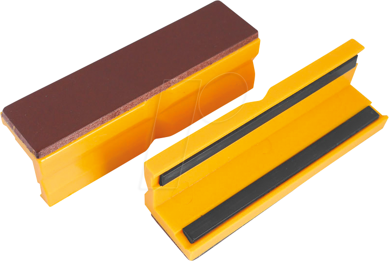 BERN 9 900 S5100 - Schonbacken für Schraubstöcke, Leder/Kunststoff, 100 mm, 1 Paar