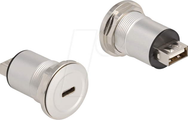 DELOCK 88193 - USB 2.0 Typ-C zu Typ-A Einbaubuchse