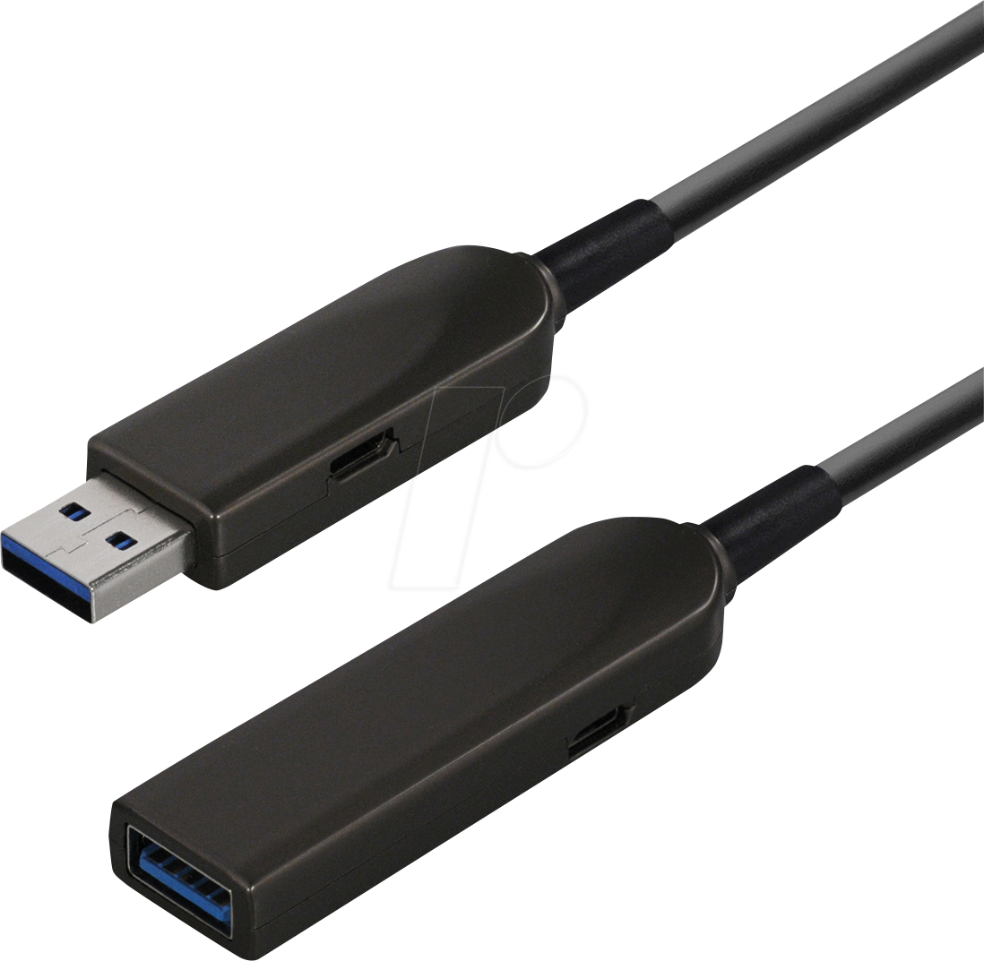 MATR C 506-3 ML - USB 10 Gb/s Glasfaser Kabel, USB-A auf USB-A Buchse, 3 m